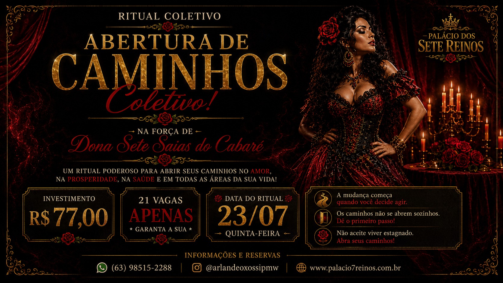 Ritual Coletivo - Abertura de Caminhos